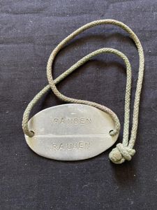 REPRODUCTION WW2 GERMAN DOG TAG