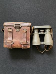 WW1 1917 DATED GERMAN CARL ZEISS JENA, FERNGLAS 08, MILITARY …