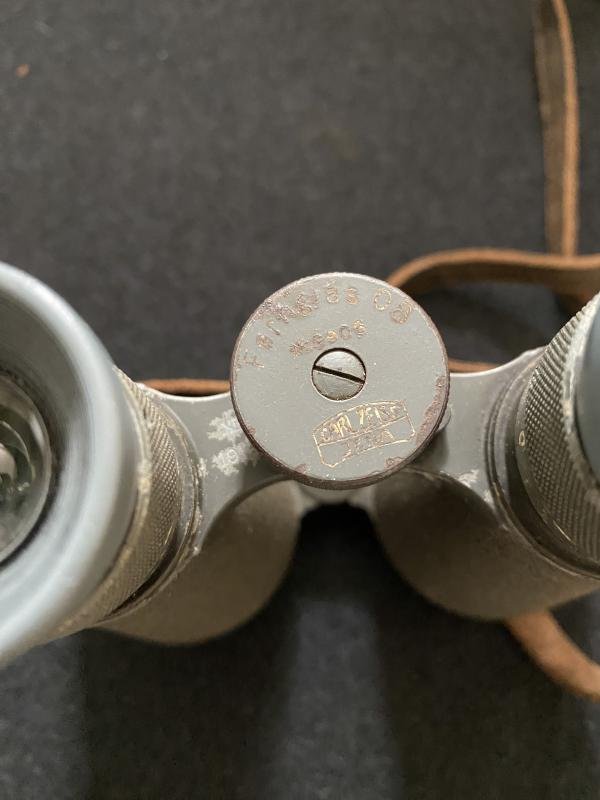WW1 1916 DATED GERMAN CARL ZEISS JENA FERNGLAS 08 BINOCULARS — image 4