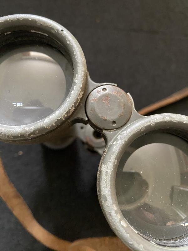 WW1 1916 DATED GERMAN CARL ZEISS JENA FERNGLAS 08 BINOCULARS — image 6