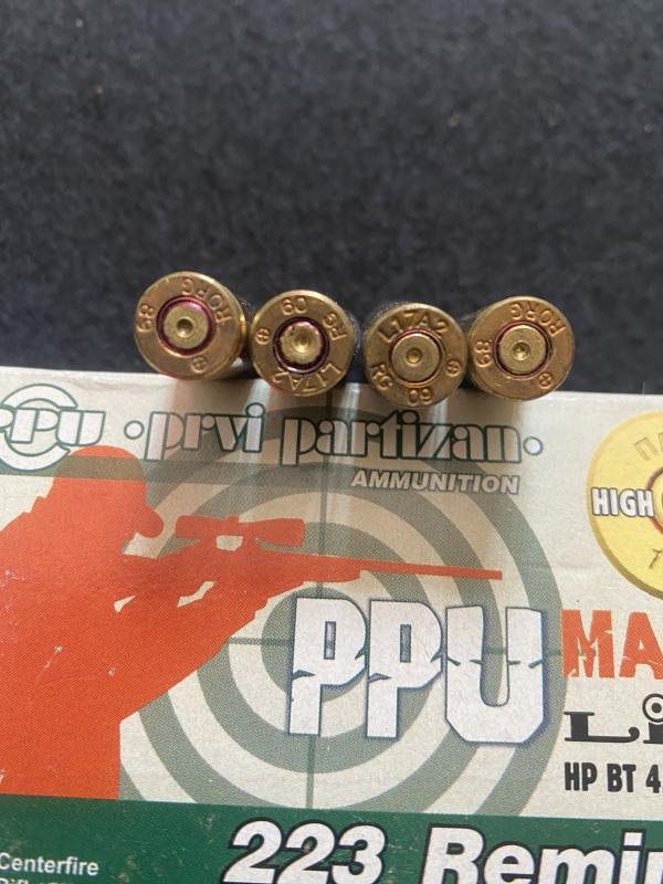 20 X 5.56/.223 INERT CASES IN BOX — image 3