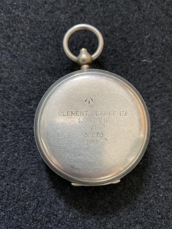 WW1 BRITISH CLEMENTS CLARK LTD OFFICER'S COMPASS — image 5