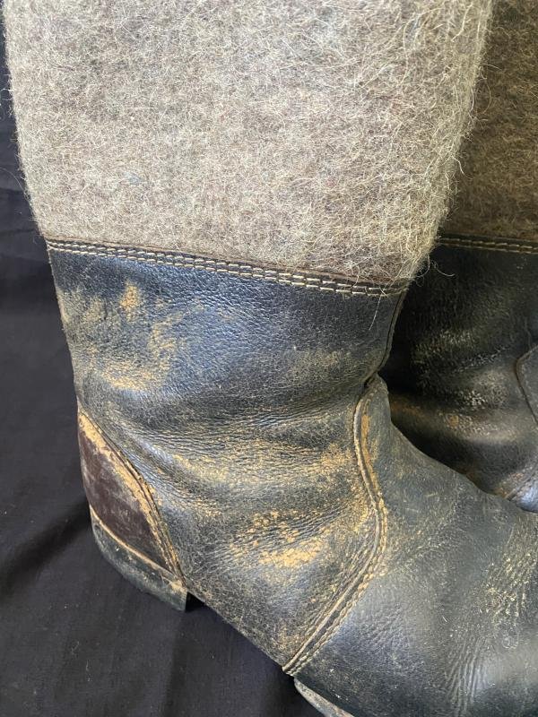 (Was £95) EAST GERMAN WINTER FELT BOOTS — image 2