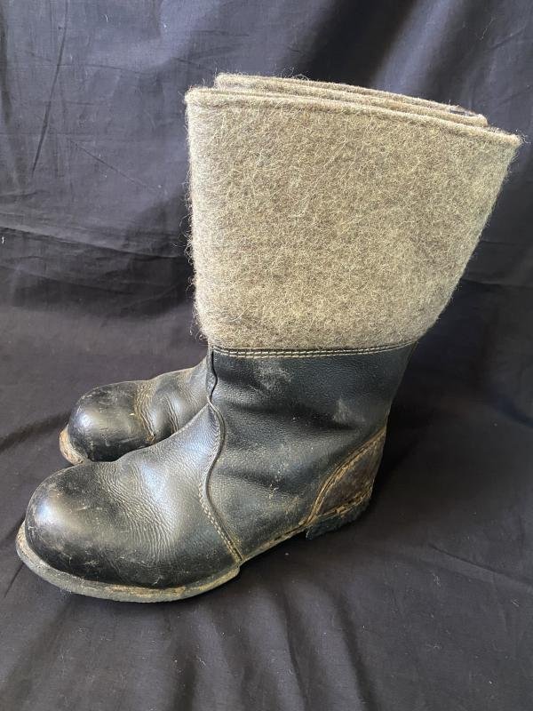 (Was £95) EAST GERMAN WINTER FELT BOOTS — image 4