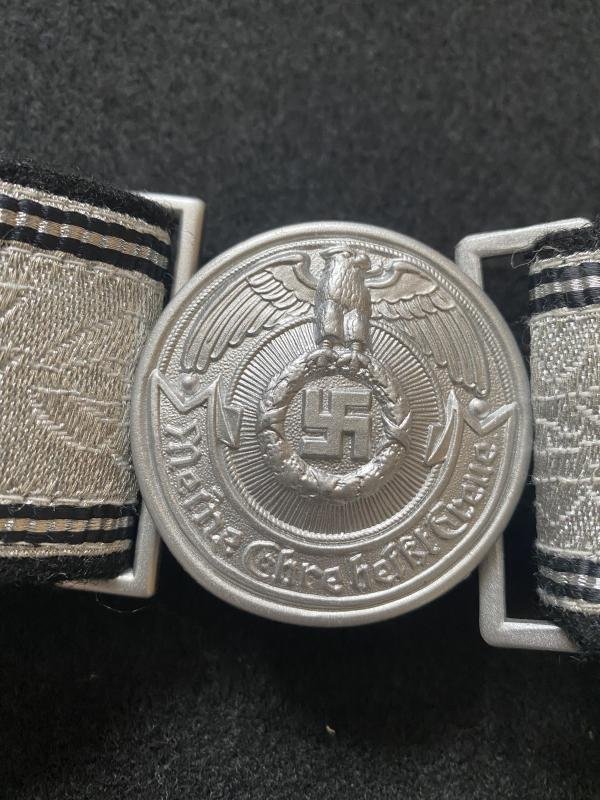 (Was £40) REPRODUCTION WW2 GERMAN SS OFFICERS BROCADE BELT — image 2