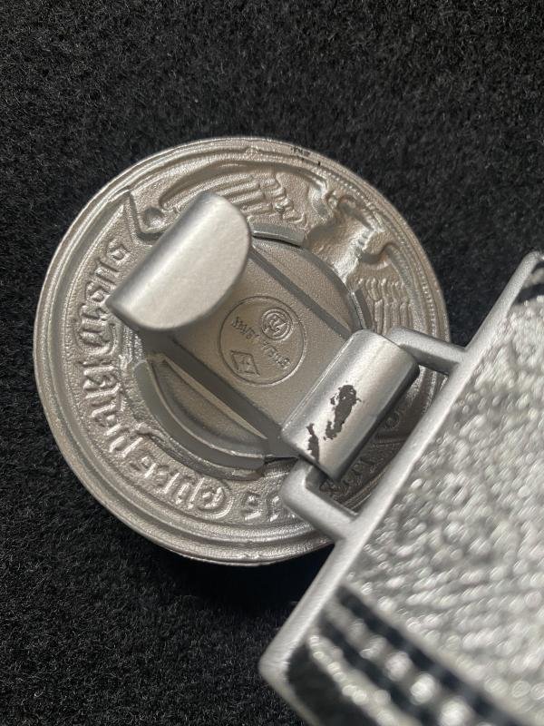 (Was £40) REPRODUCTION WW2 GERMAN SS OFFICERS BROCADE BELT — image 5