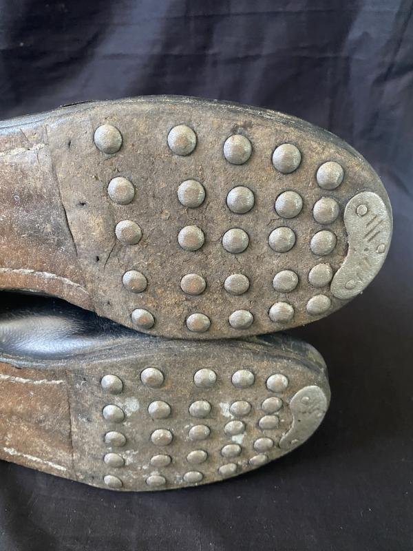 (Was £50) EAST GERMAN LEATHER BOOTS — image 9