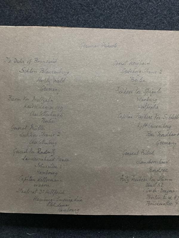 RARE WW2 BRITISH LEGION LEITER DELEGATION PHOTO ALBUM — image 10