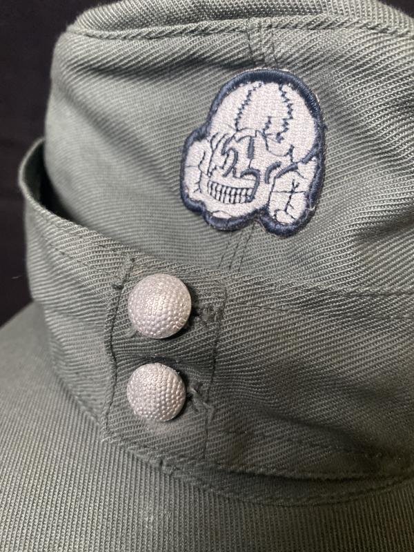 REPRODUCTION WW2 GERMAN WAFFEN-SS M43 CAP — image 2