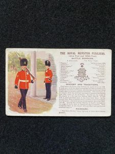 THE ROYAL MUNSTER FUSILIERS POSTCARD