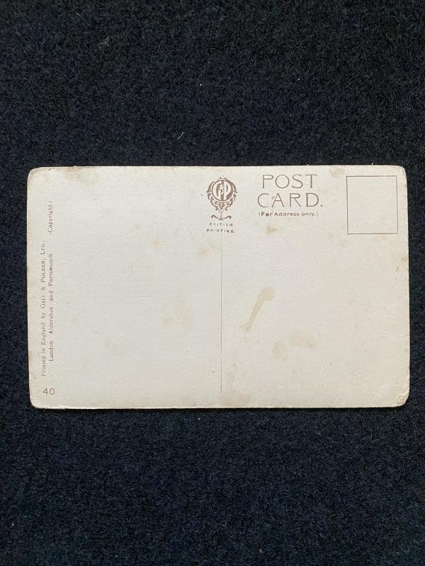 NORTHUMBERLAND FUSILIERS POSTCARD — image 2