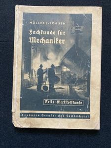 1941 DATED WW2 GERMAN TECHNICAL KNOWLEDGE FOR MECHANICS