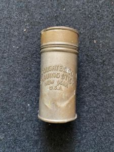 WW2 U.S COLGATE & CO SHAVING STICK TIN
