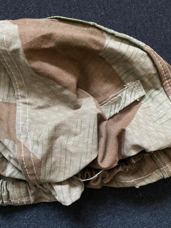 REPRODUCTION WW2 GERMAN SPLINTER PATTERN HELMET COVER — image 2