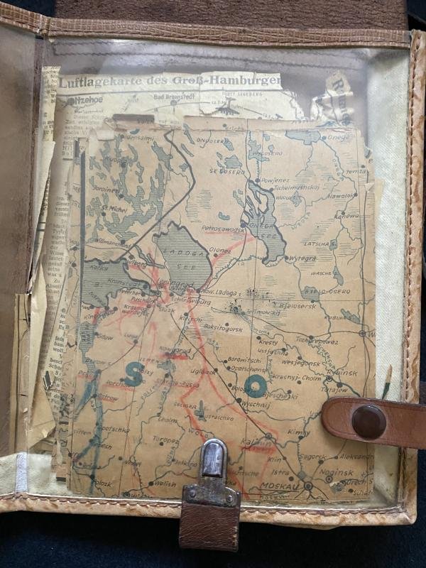 WW2 GERMAN OFFICER'S MAP CASE — image 4