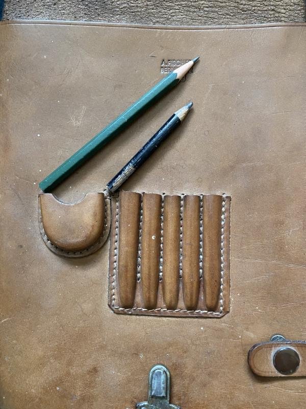 WW2 GERMAN OFFICER'S MAP CASE — image 8