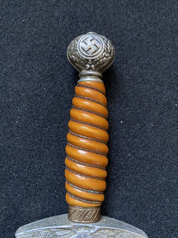 WW2 GERMAN LUFTWAFFE 2ND PATTERN DAGGER — image 8