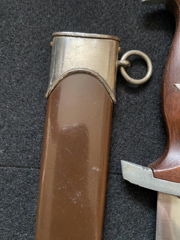 WW2 GERMAN LATE PATTERN SA MANS DAGGER — image 3