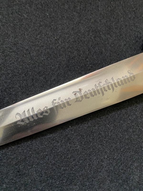 WW2 GERMAN LATE PATTERN SA MANS DAGGER — image 4