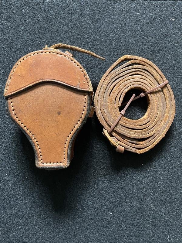 BRITISH MILITARY PRISMATIC COMPASS IN CASE — image 7