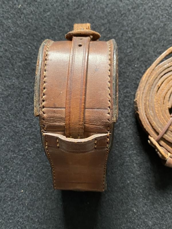 BRITISH MILITARY PRISMATIC COMPASS IN CASE — image 8