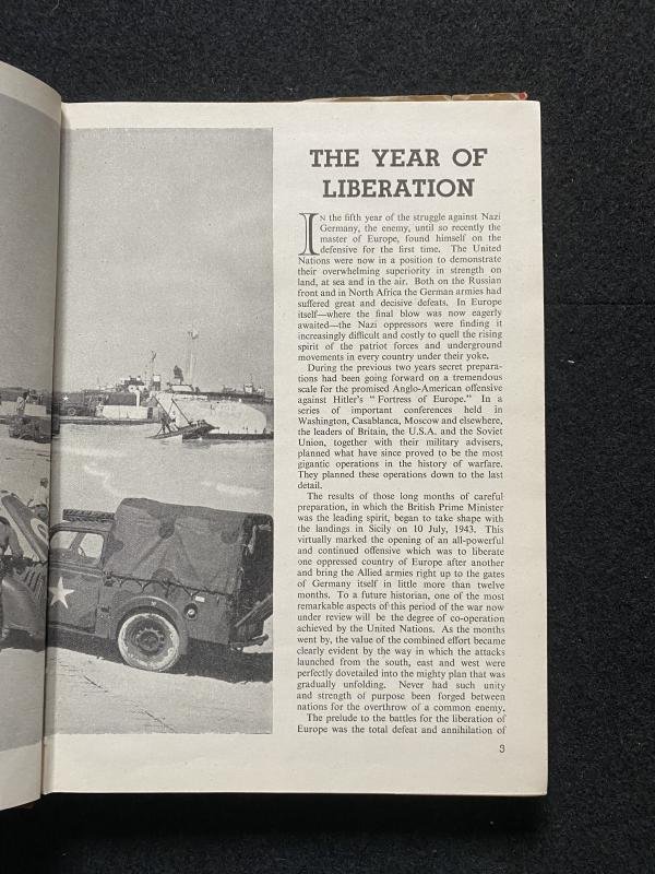 (was £5) WAR IN PICTURES FITH YEAR (HARD COVER) — image 2