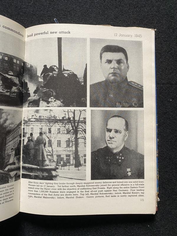 (was £5) WAR IN PICTURES SIXTH YEAR (HARD COVER) — image 4