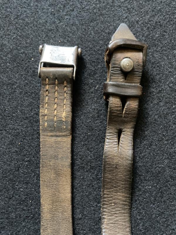 WW2 GERMAN K98 LEATHER SLING (L&F) — image 4
