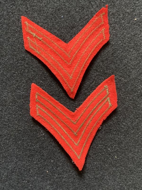 WW2 U.S. MARINE CORP RANK STRIPES — image 2
