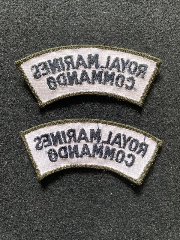 ROYAL MARINE COMMANDO SHOULDER PATCHES — image 2