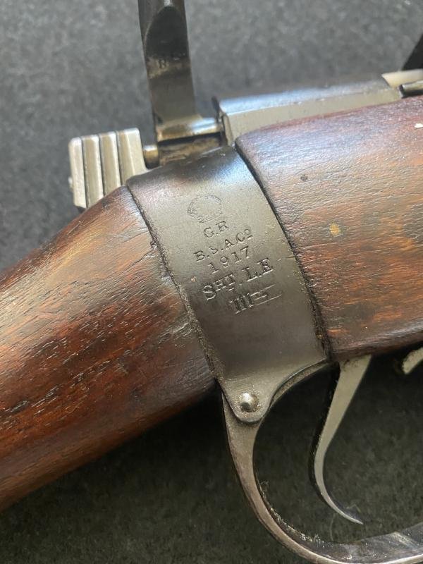 DEACTIVATED WW1 SMLE MK.III * BSA RIFLE (MATCHING) (UK DEACTIVATION) — image 3