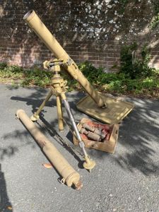 DEACTIVATED 1937 DATED SOVIET 82MM KRH 36 MORTAR WITH BLANK …