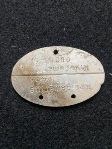 WW2 GERMAN KRIEGSMARINE 6860/45K DOG TAG
