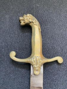 EARLY 19TH CENTURY GEORGE IV BRITISH ARMY BANDSMAN'S SWORD