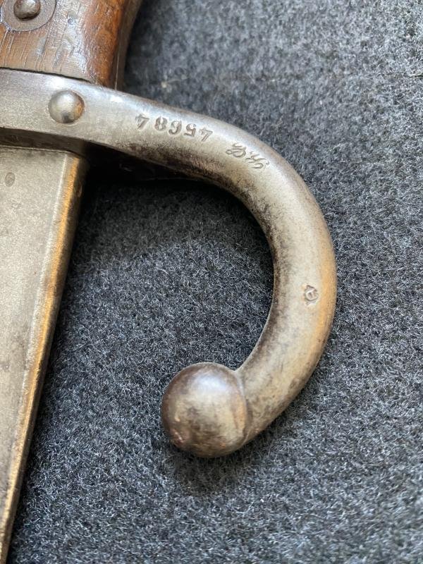 FRENCH M1874 GRAS SWORD BAYONET — image 6