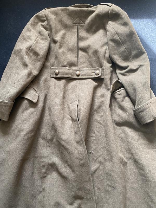 WW2 BRITISH OFFICER'S GREAT COAT (NAMED) — image 8