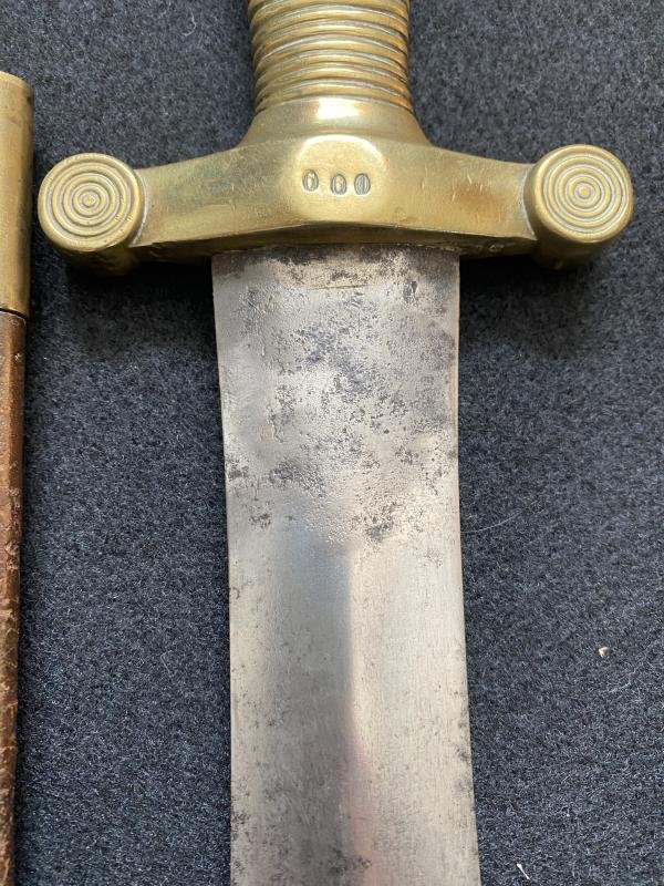 FRENCH M1831 PATTERN ARTILLERY SHORT SWORD — image 3