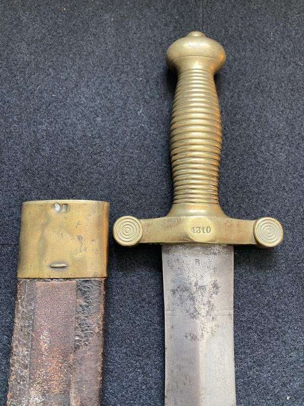 FRENCH M1831 PATTERN ARTILLERY SHORT SWORD — image 6