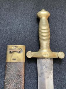 FRENCH M1831 PATTERN ARTILLERY SHORT SWORD