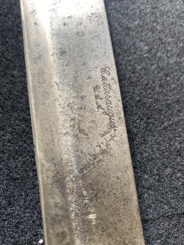 WW2 U.S. PILOT/PARATROOPER CATTARAUGUS FOLD UP MACHETE — image 3