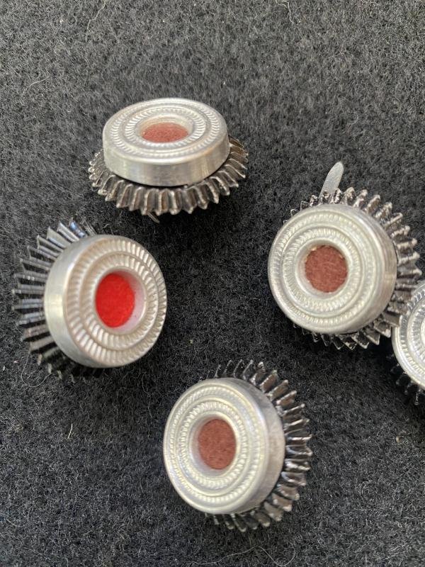 5 X WW2 GERMAN CAP COCKADES — image 2