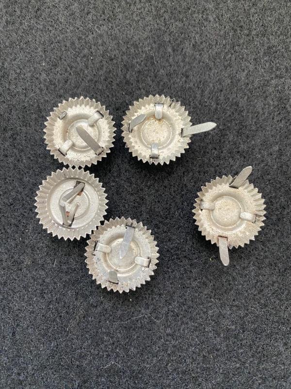 5 X WW2 GERMAN CAP COCKADES — image 3