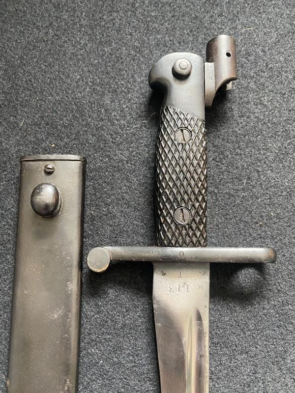 WW2 SPANISH M1941 BOLO MAUSER BAYONET — image 5