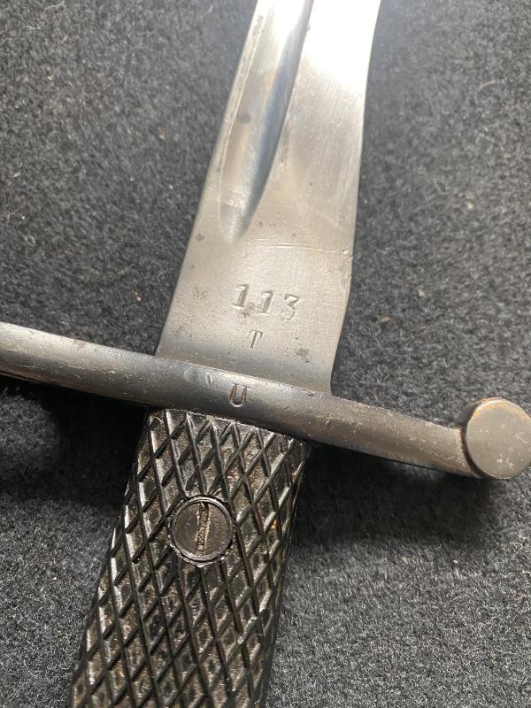 WW2 SPANISH M1941 BOLO MAUSER BAYONET — image 6