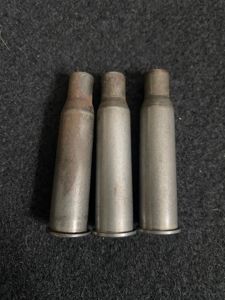 3 X MOSIN NAGANT 7.62X54 INERT SHELL CASES
