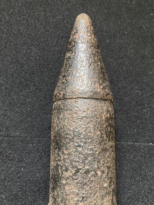 WW2 GERMAN 7.5CM PAK40 PZGR39 ROUND (INERT) (RELIC) — image 3