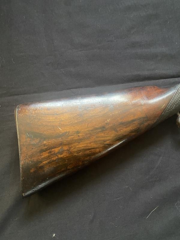ANTIQUE GASQUOINE & DYSON PERCUSSION MUSKET — image 2