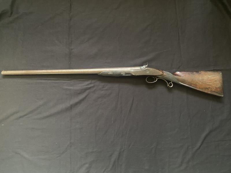 ANTIQUE GASQUOINE & DYSON PERCUSSION MUSKET — image 6