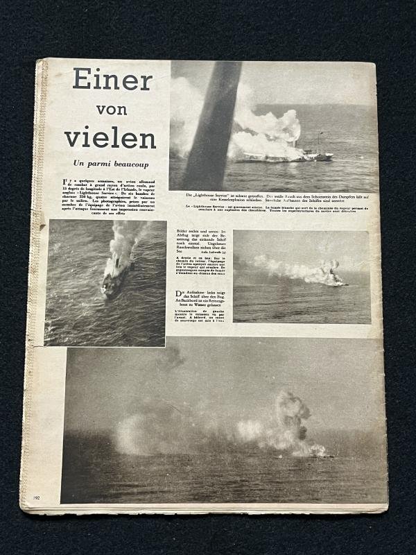 WW2 GERMAN 'DER ADLER' MAGAZINE — image 4