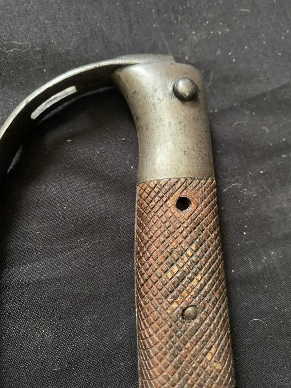 BRITISH 1879 PATTERN MARTINI HENRY SAW BACK SWORD BAYONET — image 2